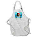 Apron - Pirate design of a Jolly Roger pirate skull and crossed bones. Creative Studios – Pirates Jolly Roger