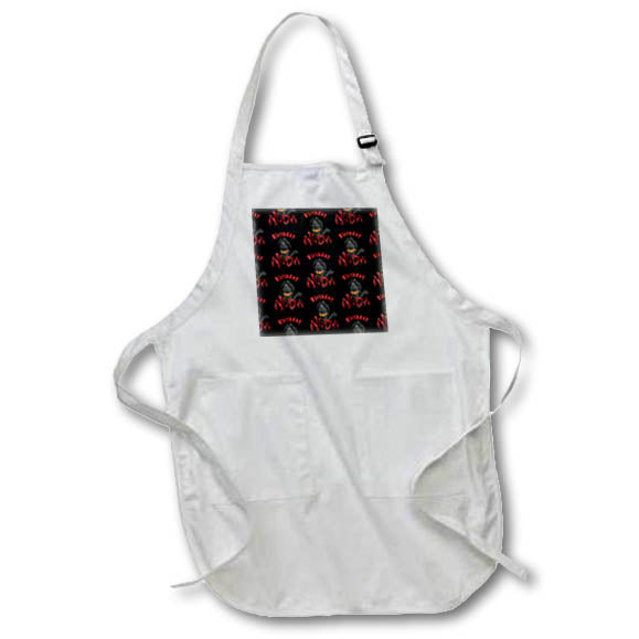 Apron - A funny Birthday Ninja pattern for martial art kids who love Ninjas. Creative Studios – Funny Birthdays