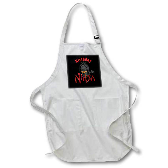 Apron - An awesome funny Ninja for any kid who loves Ninjas and martial arts Creative Studios – Funny Birthdays