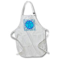 Apron - A sea turtle in a Hawaii Polynesian tribal tattoo style. Creative Studios – Tribal Ocean Animals