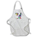 Apron - Love Kangaroo- Tie Dye Kangaroo and Swirly Heart Designs- LOVE ANIMALS