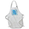 Apron - Tropical turtles and flowers on an island pattern of pink flamingos. Creative Studios – Tropical Turtles