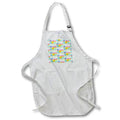 Apron - Retro pattern Bora Bora tropical beach design for an island vacation. Creative Studios – Bora Bora