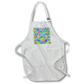 Apron - Fun tie dye pattern of retro surfboards for anyone born to surf. Creative Studios – Surfing Surfboards