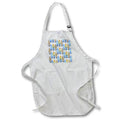 Apron - Distressed surfing pattern retro surfboards for surfers Born to Surf Creative Studios – Surfing Surfboards