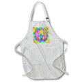 Apron - A fun tie dye pink surfing art for surfers born to surf. Creative Studios – Surfing Surfboards
