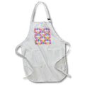 Apron - Classic surfboard beach pattern of pink Born To Surf surf designs Creative Studios – Surfing Surfboards