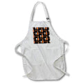 Apron - Funny drinking design, Bourbon Helps of a whiskey bottle and glass. Creative Studios – Bourbon Whiskey