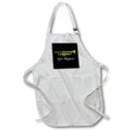 Apron - Funny design for trumpet players in the brass band, spit happens. Creative Studios – Trumpet Players