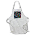 Apron - Pattern for artist, painter, art student with brushes and color wheel. Creative Studios – Artist Art Career