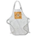 Apron - Nautical compass rose on a vintage sailing chart of the Florida Keys. Creative Studios – Nautical Sailing