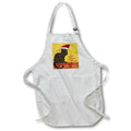 Apron - Le Chat Noel Christmas Parody Vector Art Vector Art - Christmas Cat Parody