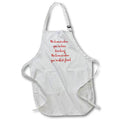 Apron - He Knows When You Have Been Drinking Typography - Christmas Parody