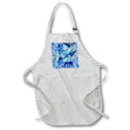 Apron - Peace On Earth Doves With Celtic Vibes Acrylic Painting - Christmas Doves