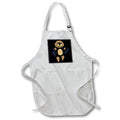 Apron - Funny Cute Floating Sea Otter Abstract Art Beach Cartoon Animals