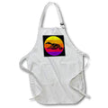 Apron - Cool Fun Flying Mallard Duck Silhouette at Sunrise Nature Art Birds