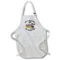 Apron - Funny Life is uncertain eat dessert first Possum eating Ice Cream Funny