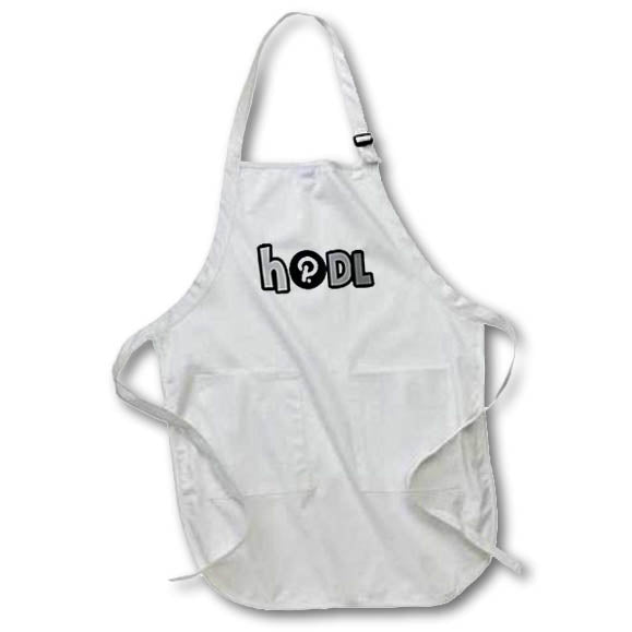 Apron - Cool Fun HODL Polkadot Crypto currency DOT Coin Crypto Investor Crypto