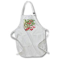 Apron - Christmas Berry Scarlet Ardisia Houseplant Photograph Photography - Ardisia Berries