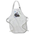 Apron - Julbocken The Yule Goat Being Ridden By A Child Vector Vector Art - Julbocken Yule Goat