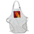 Apron - Robin Redbreast In Song Close Up Vector Vector Art - Robin