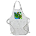 Apron - A glowing pond with beautiful koi Photography - Glowing Pond