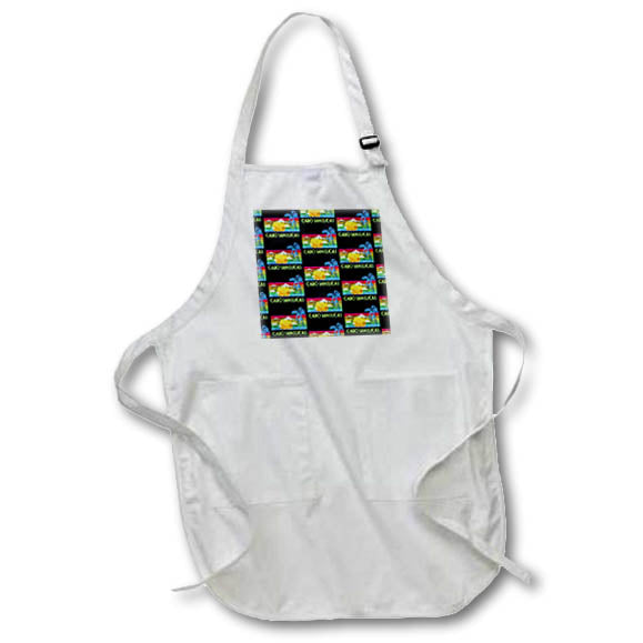 Apron - Vintage Cabo San Lucas beach design for Mexico vacation. Creative Studios – Cabo San Lucas