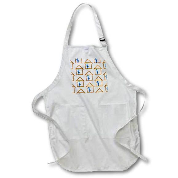 Apron - Wood worker construction guy design for hard working builders. Creative Studios – Carpenters