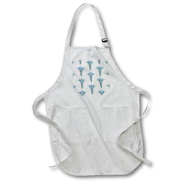 Apron - Medical Caducues design for nurses, doctors, and medical staff. Creative Studios – Nursing