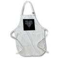 Apron - A grunge tribal tattoo style intertwined celtic heart design. Creative Studios – Scottish Fun