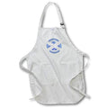 Apron - A Celtic thistle in the white and blue colors of the Scottish flag. Creative Studios – Scottish Fun