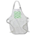 Apron - Green and purple Celtic knot flower of Scotland thistle. Creative Studios – Scottish Fun