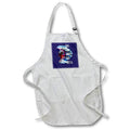 Apron - Fins Can Only Get Betta Inspirational Pun Quote Vector - Betta Spendens Fish Humor