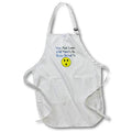Apron - Image of Words Your Face Looks Like Theres No Brain Behind It – Sarcasm