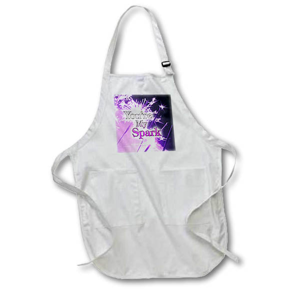 Apron - Image of Words Youre My Spark – Romance