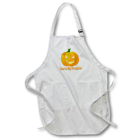 Apron - Image of Words Youre My Pumpkin – Halloween