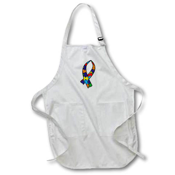 Apron - Autism awareness ribbon Awareness - Autism Awareness