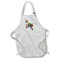 Apron - Cute Funny Rubber Chicken Playing Electric Gutar Rock and Roll Music Music