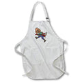 Apron - Funny Chocolate Labradoodle Dog Electric Gutar Rock and Roll Music Music