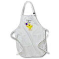 Apron - Funny Cute Pickleball Chick Chicken Playing Pickleball Sports Cartoon Sports and Hobbies