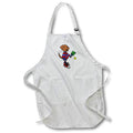 Apron - Funny Cute Chocolate Lab Retriever Dog Playing Pickleball Sports Sports and Hobbies