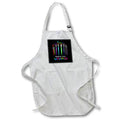 Apron - Weapons of mass creation, a group of artist brushes for painting. Creative Studios – Artist Art Career