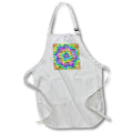 Apron - Weapons of mass creation pattern of brushes for painting over tie dye. Creative Studios – Artist Art Career