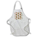 Apron - A funny Santa Claus tiki statue for Christmas in July pattern. Creative Studios – July Christmas