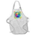 Apron - Color wheel on tie dye to show full spectrum of colors by artists. Creative Studios – Artist Art Career
