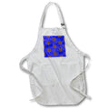 Apron - Vintage compass pattern on a blue nautical Florida Keys map. Creative Studios – Sailing