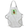 Apron - Funny cool pineapple with sunglasses on a island pineapple pattern. Creative Studios – Funny Pineapple
