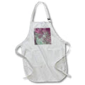Apron - Chic Purple and Mint Green Grunge Tiger Stripes Pattern Patterns