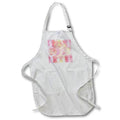 Apron - Pretty Pink, Purple, and Yellow Image Of Watercolor Pineapple Pattern Patterns