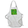 Apron - Chic Green Image Of Batik Leaf Pattern Patterns